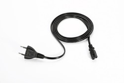 Zebra AC line cord (EU) for power supply: 50-14000-266R and PWRS-14000-249R