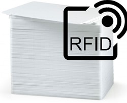 Zebra Plastic cards, 100pcs. voor RFID Cards & Tags