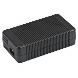 Zebra AC/DC power supply brick operates within a voltage range of 100-240 VAC