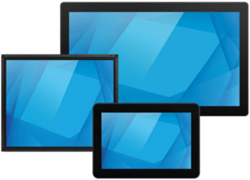 Elo 1564L 15.6 inch touchscreen monitor, Full HD, Clear Glass, PCAP, open frame, 10-punts touch, USB-C, zwart