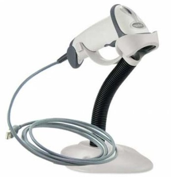 Zebra LS2208-SR Barcodescanner - 1D - kabel (RS232) - Standard Range - Multi-IF - licht grijs