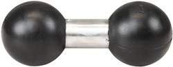 RAM-D-230U - UNPKD RAM DOUBLE 2 1/4" BALL ADAPTER