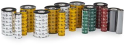 Zebra Thermal transfer ribbon, 5095, hars, 110mm, 74m, Buitenkant, Zwart