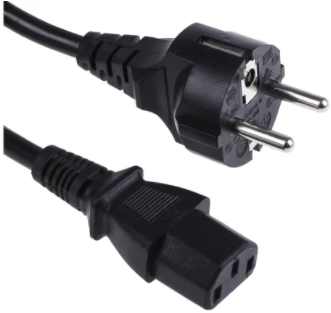 Zebra power cord, C19 voor Zebra Intelligent Cabinets