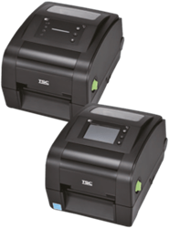 TSC TH340R, 12 dots/mm (300 dpi), RTC, display, RFID, USB, RS232, Ethernet, kabel (USB), zwart
