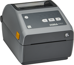 Zebra ZD621 Desktop labelprinter, 12 dots/mm (300 dpi), Ethernet, cutter, RTC, grijs